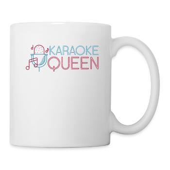 Karaoke Singer 80s Retro Karaoke - Mug - white - Right