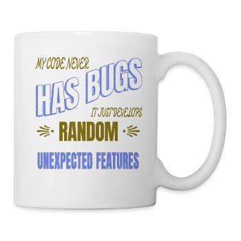 joke health informatics specialist apparel - Tasse - Weiß - Rechts