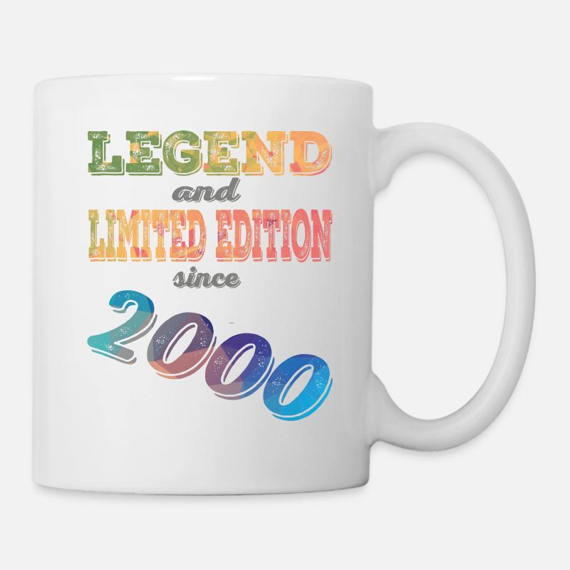 LÉGENDE ET ÉDITION LIMITÉE - Mug blanc - blanc