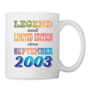 LEGEND AND LIMITED EDITION - Tasse - Weiß - Rechts
