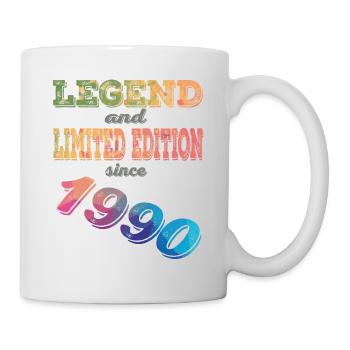 Geburtstagsgeschenk/LEGEND AND LIMITED EDITION - Tasse - Weiß - Rechts