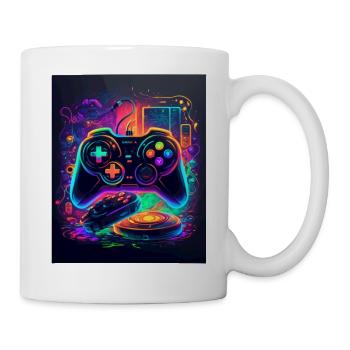 It's gaming time: no time for losers - Mug - white - Right