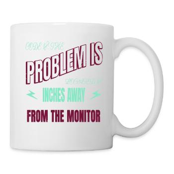 Geek Blagues Computer Freak Statement Cadeau - Mug blanc - blanc - Droite