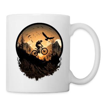 Mountain Bike BMX MTB Bike Street Trial Outdoor - Mug - white - Right