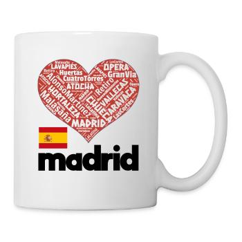 Madrid - Tasse - Weiß - Rechts
