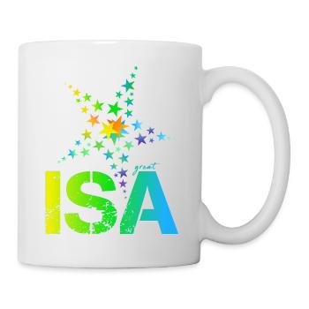 Isa Geburtstag Isabell - Tasse - Weiß - Rechts