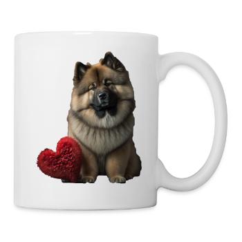 Eurasier Valentine's Day - Mug - white - Right