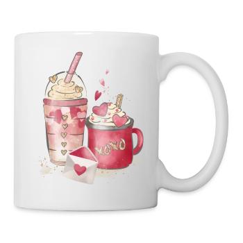 Café gourmand 2 - Mug blanc - blanc - Droite