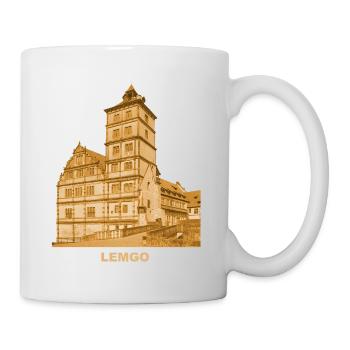 Musée des freins Lemgo Schloss Weser Rhénanie-du-Nord-Westphalie - Mug blanc - blanc - Droite