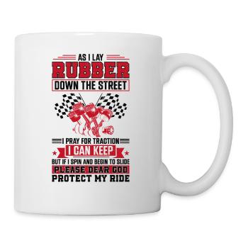 Drag Racing Race Car Prayer - Mug - white - Right