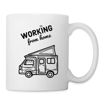 Working from home - Mug - white - Right