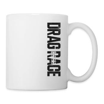 Drag Racing Race Car Vintage Drag - Mug - white - Right
