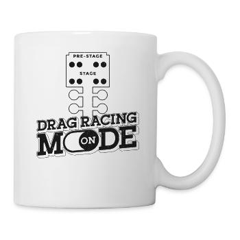 Drag Racing Race Car Vintage Drag - Mug - white - Right