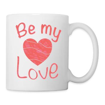 be my love red - Tasse - Weiß - Rechts
