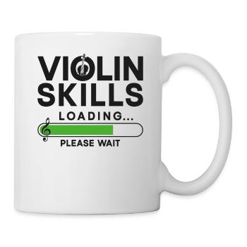 Violin Violinist Violin Skills - Tasse - Weiß - Rechts