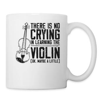 Violoniste Il n’y a pas de violoniste - Mug blanc - blanc - Droite