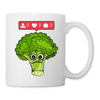 Personne n’aime le brocoli - Mug blanc - blanc - Droite