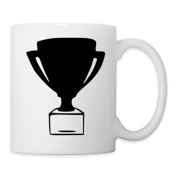 Coupe Dessin Gagner Croquis Noir - Mug blanc - blanc - Droite