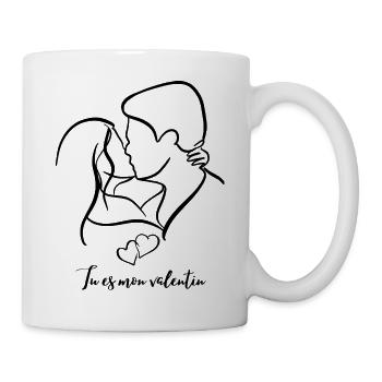 You are my Valentine - Mug - white - Right