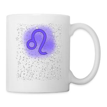 Zodiac Sign Leo Gift Symbol Stars - Mug - white - Right