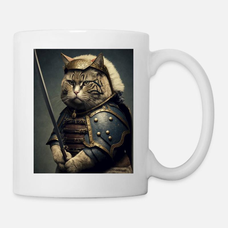 chatmurai 18 - Mug blanc - blanc