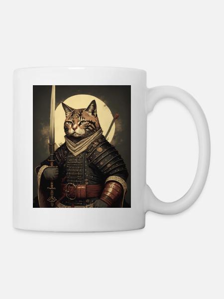 Chatmurai 17 - Tasse - Weiß