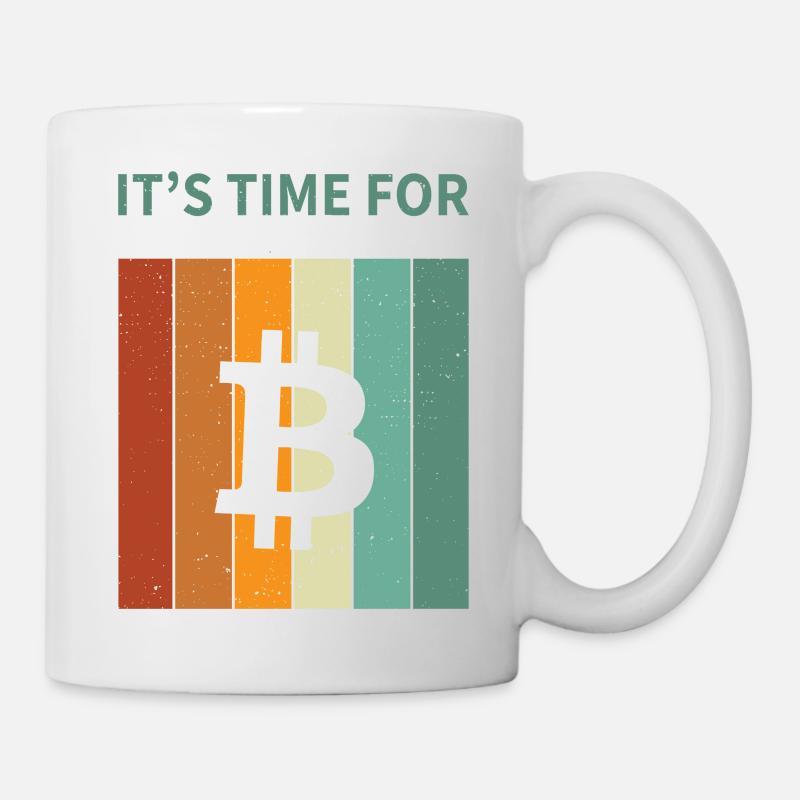Bitcoin - Tasse - Weiß