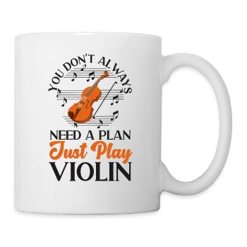 Violoniste violoniste Vous n’avez pas toujours - Mug blanc - blanc - Droite