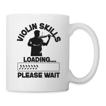 Violin Violinist Violin Skills - Tasse - Weiß - Rechts