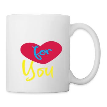Just for you - Mug - white - Right