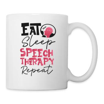 Assistant orthophoniste - Mug blanc - blanc - Droite