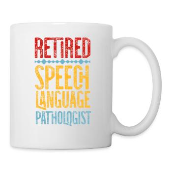 Speech Therapist Therapy Assistant - Tasse - Weiß - Rechts