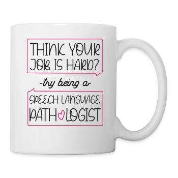 Speech Therapist Therapy Assistant - Mug - white - Right