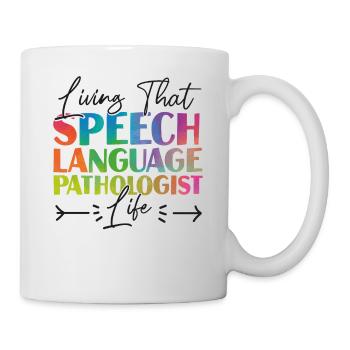 Speech Therapist Therapy Assistant - Tasse - Weiß - Rechts