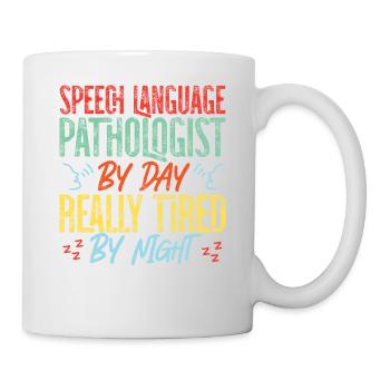 Speech Therapist Therapy Assistant - Tasse - Weiß - Rechts