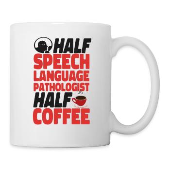 Speech Therapist Therapy Assistant - Tasse - Weiß - Rechts