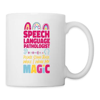Speech Therapist Therapy Assistant - Tasse - Weiß - Rechts