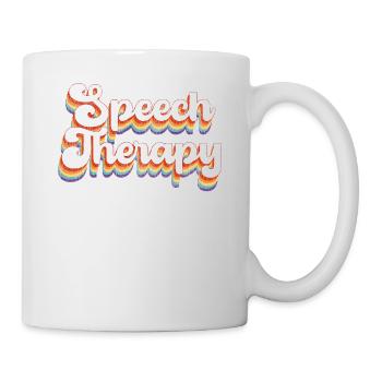 Speech Therapist Therapy Assistant - Mug - white - Right