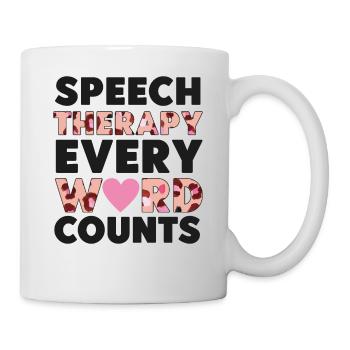 Speech Therapist Therapy Assistant - Mug - white - Right