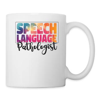 Speech Therapist Therapy Assistant - Tasse - Weiß - Rechts