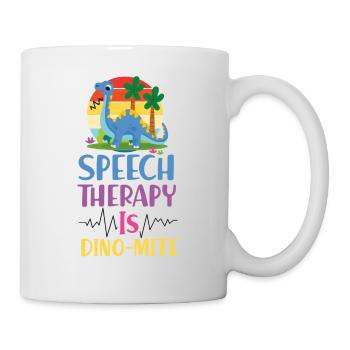Assistant orthophoniste - Mug blanc - blanc - Droite