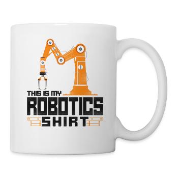 Ingénieur Robotique Robot Vintage - Mug blanc - blanc - Droite