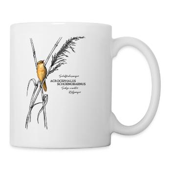 Schilfrohrsänger - Tasse - Weiß - Rechts