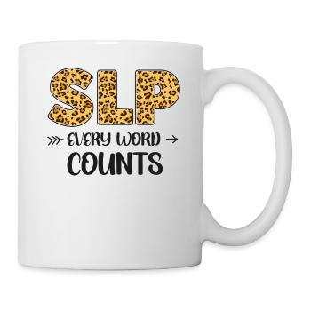 Assistant orthophoniste - Mug blanc - blanc - Droite