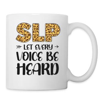 Speech Therapist Therapy Assistant - Tasse - Weiß - Rechts