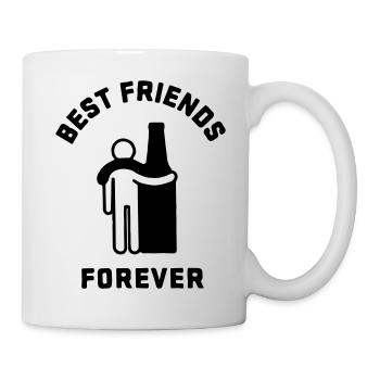Best friends forever - Mug - white - Right