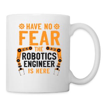 Robot Robotics Engineer Vintage - Mug - white - Right