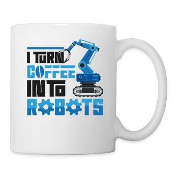 Robot Robotics Engineer Coffee I - Mug - white - Right