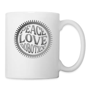 Ingénieur en robotique robotique femme - Mug blanc - blanc - Droite