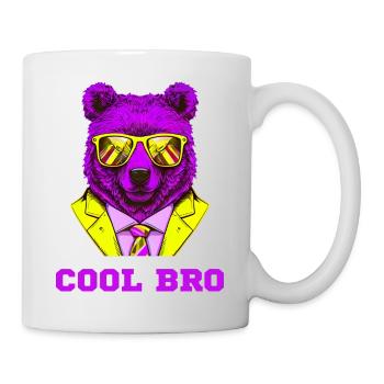 Cool Bro Bear - Mug - white - Right